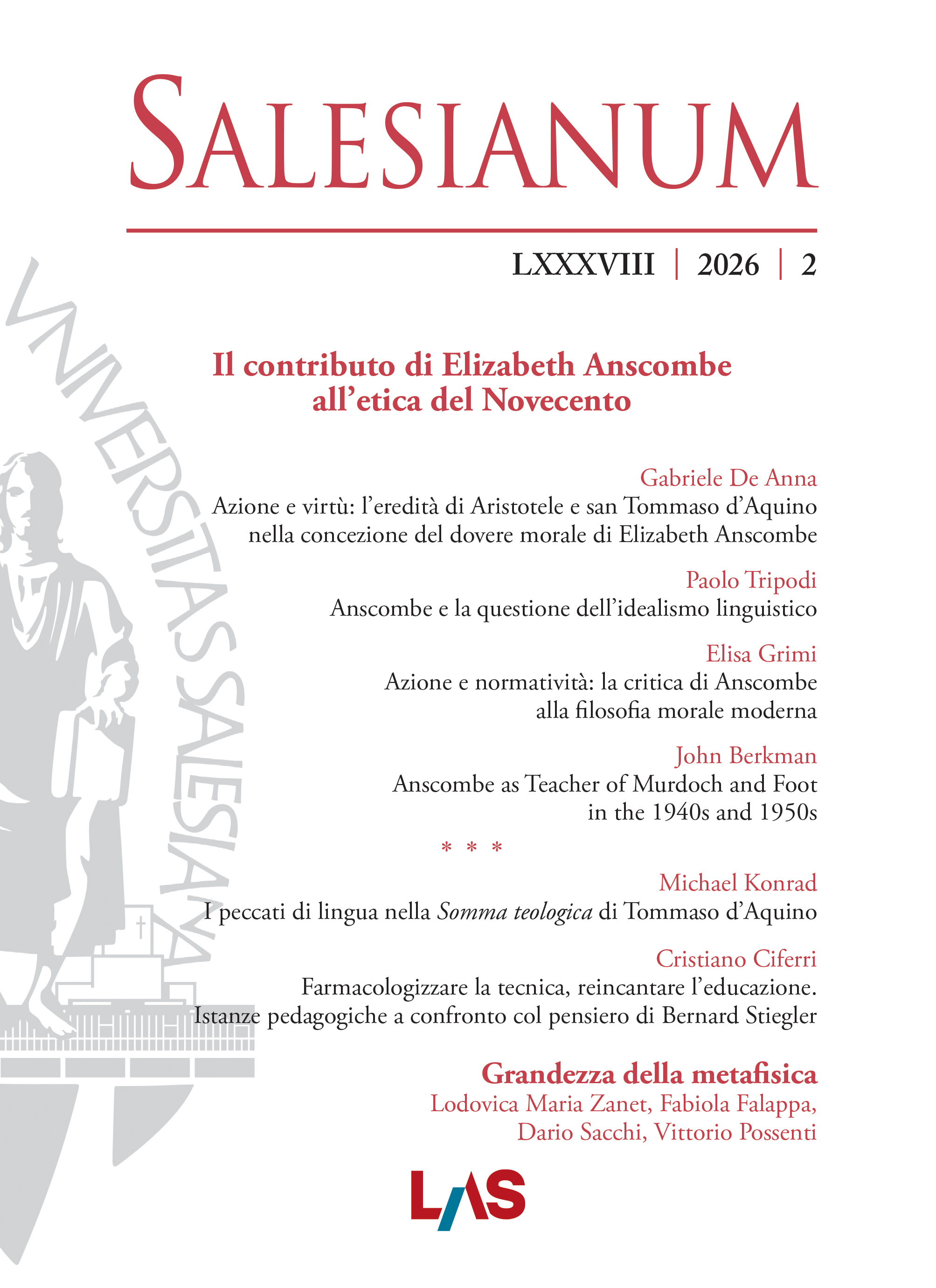 Copertina ultimo numero